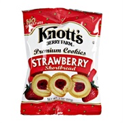 Knott's Berry Farm Strawberry Shortbread Cookies