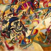 Wassily Kandinsky: Composition VII (1913) Tretyakov Gallery, Moscow