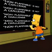Seeing Non-Flammable as a Challenge