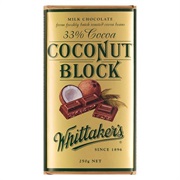 Whittakers Coconut Block