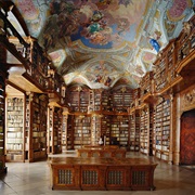 The St. Florian Monastery Library, Linz-Land District, Austria