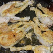 Pan-Fried Frog Legs