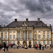 Amalienborg Royal Palace, Copenhagen, Denmark