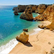Praia Da Marinha, Portugal