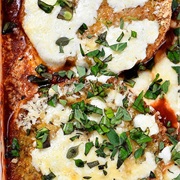 Baked Eggplant Parmesan