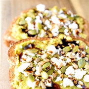 Avo Feta Lime Chilli Toast