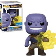 Thanos With Yellow Plasma