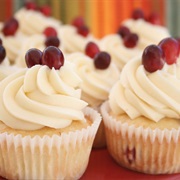 Cranberry Cream Cheese Cupcakes
