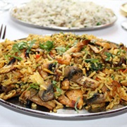 Mushroom Pilau