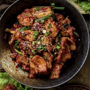 Pork Bulgogi 돼지 불고기