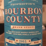Proprietor's Bourbon County Brand Stout (2014)