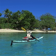 Kayaking in Tonga