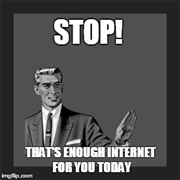 Get off the Computer/Phone