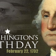 George Washington's Birthday