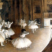 The Ballet Rehearsal on Stage