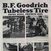 First Tubeless Tires Produced (1947)