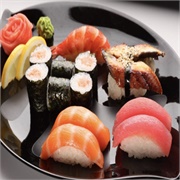 Try Sushi in Japan