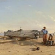 1861 - Submarine  (H. Hunley)