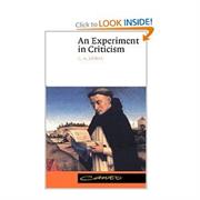 An Experiment in Criticism