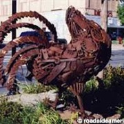 Mike the Headless Chicken Statue