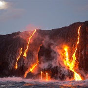 See a Lava Flow in Hawaii
