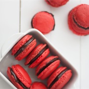 Cherry Macaron