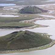 Pingo National Landmark, Tuktoyaktuk, NWT, Canada