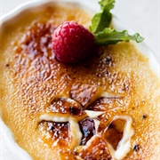 Crème Brulée (Burnt Cream)