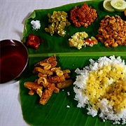 Use a Banana Leaf as a Plate