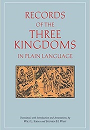 Records of the Three Kingdoms in Plain Language (Idema &amp; West)