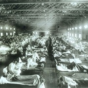 Great Influenza Pandemic, Kansas, US Origin - 1918