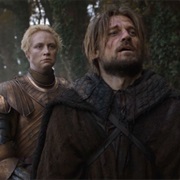 Brienne of Tarth and Jaime Lannister