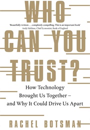 Who Can You Trust? (Rachel Botsman)