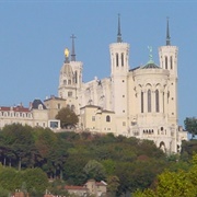 Basilique Notre Dame De Fourvière, Lyon, France