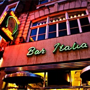 Coffee at Bar Italia