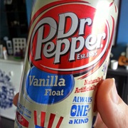Dr Pepper Vanilla Float