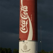 World&#39;s Largest Coke Can, Portage La Prairie, Manitoba, Canada