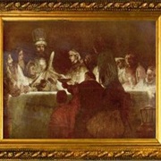 &quot;The Conspiracy of Claudius Civilis&quot; by Rembrandt in Stockholm Sweden