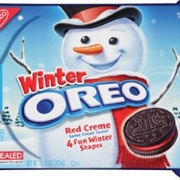Winter Oreo Cookie