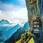 Äscher in Wasserauen, Switzerland