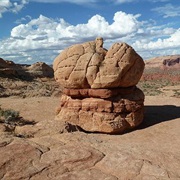 Cross-Country Walk to Coyote Buttes, USA