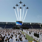 Blue Angels at the USNA Graduation