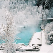 Rocky Mountain Hot Springs in Winter (AB & BC)