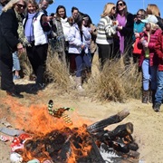 Annapolis Oyster Roast and Sock Burning, Maryland
