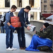 Give to the Homeless