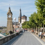 Rheinuferpromenade, Düsseldorf