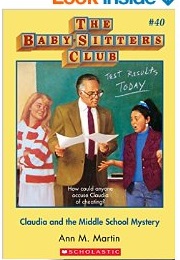 Claudia and the Middle School Mystery (Ann M. Martin)