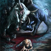White Bull of Darkness and Black Bull of Light (House of Night)