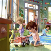 Toy Story 3 Red Firetruck Toy