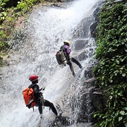 Abseil Down a Waterfall